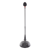 Micrófono | Cuello de Ganso con Base | Soporta Phantom | Salida Balanceada XLR