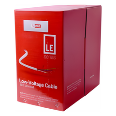 Bobina de 305 m (1000 ft) / Cable para Alarma 6x22 AWG / CCA / Blanco