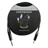 Cable 6.35mm a 3.5mm, conectores color negro MP3X-B - MTP3C-BG, length 3m