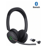 Auriculares estéreo Yealink BH74 edición UC / Bluetooth 5.3 con adaptador USB C&A / Cancelación activa de ruido / 6 micrófonos