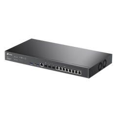 Router Omada VPN / SDN Multi-WAN 10G / 1 Puerto WAN SFP+ 10G / 1 Puerto WAN/LAN SFP+ 10G / 1 Puerto WAN/LAN SFP 1G / 8 puertos LAN/WAN 1G / 2 Puertos USB / 2.3 Millones Sesiones Concurrentes / Administración Centralizada OMADA SDN.
