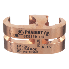Conector de Conexión a Tierra tipo "E" para Conductor 1/0 AWG STR – 250 KCMIL MAIN y 6 AWG SOL – 1/0 AWG STR TAP