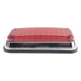 Luz de Advertencia de 6X4", Color Rojo, Ideal para Ambulancias