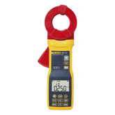 Medidor de Resistencia a Tierra y Corriente de Fuga de Gancho (Terrómetro), Conexión Fluke Connect. CAT III y CAT IV, Tensión Máxima a Tierra 1000V. Con Certificado de Calibración. Excede a modelos Megger