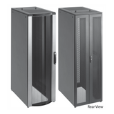 Gabinete para Servidores ProLine FloTek 42 UR Con Puertas Perforadas Alta Ventilación, Profundidad Extendida 1200 mm y Ancho 600 mm Acero Color Negro