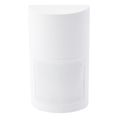 Detector de Movimiento Exterior / Doble Tecnología PIR + Microondas / 12 m (39.4 ft) de Alcance / 120° de Cobertura / Anti-Blocking / Altura Ajustable 0.8-2.7 m / 100% Exterior / Compatible con Cualquier Panel de Alarma