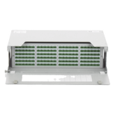Distribuidor de Fibra Óptica para 144 Empalmes, con 144 Acopladores SC/APC y 144 Pigtails, 19, 5 UR