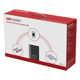 Kit HIKVISION para para Control de Acceso / Fuente 12 Vcd 2 A + Botón de Salida + Chapa Magnética 600 Lbs / Para Instalación de Control de Acceso Autónomo (Facial Min Moe, Teclados, Lectores de Huella, Etc...)