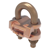 Conector Mecánico para Cable Calibre 2/0 AWG a 250 KCMIL / Paralelo o 90° a Tubo de 3/8" o Varilla de 5/8" - 3/4".