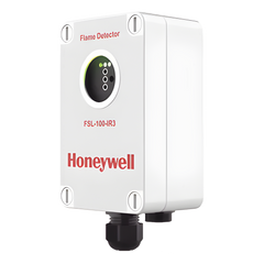 Detector de flama por triple espectro infrarrojo (IR3), para zonas ATEX, uso en interiores y exteriores, color blanco