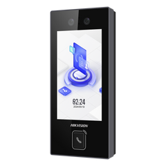 Terminal Facial MinMoe DS-K1T344MBWX-E1 / Boton de Llamada Fisico / 3000 Rostros / Pantalla 4.5" / Hik-Connect Teams / IP65 / PoE WiFi / HIK-IA / SIP