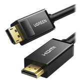 Cable DP Macho a HDMI Macho / Longitud 1.50 Metros (4.92 Pies) / Soporta 4K@30Hz / Soporta 3D / Cobre EstaÑado 28AWG / Blindaje Interno MÚltiple / TransmisiÓn Unidireccional / BotÓn de LiberaciÓn / Chip de Última