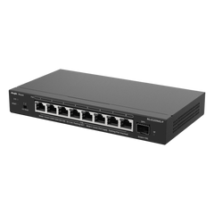 Switch Administrable Capa 2 con PoE+ Multi-Gigabit, 8 puertos 2.5Gb y 1 SFP+ 10G, hasta 130w