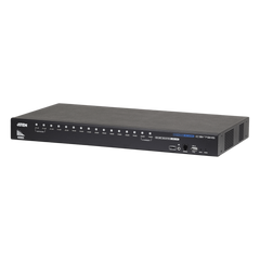 Consola KVM USB | 16 Computadoras HDMI | Hub USB 2.0 | Modo Multipantalla | Video DynaSync™ | Soporta Audio | Calidad 1080p/1920x1200 | Soporte Multiplataforma