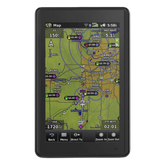 Navegador portátil aera 660, muestra información de trafico aéreo y una excelente visualización por medio de su pantalla con visión 3D touch screen.