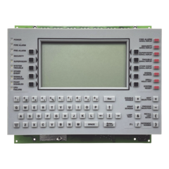 Anunciador de control de red con pantalla LCD de 640 caracteres para paneles NOTIFIER serie ONYX