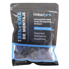 Kit de Montaje Rápido para Equipos en Rack / No más Tuercas Enjauladas / Soporta hasta 50 kg (50 Piezas)
