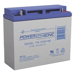 Batería 12V, 20AH, Para Respaldo, Tecnologías AGM/VRLA, 5 Años Vida Útil, Terminales NB2, Reconocida UL