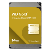 Disco Duro Empresarial WD Gold / SATA 6 Gb/s / 14 TB / 7200 RPM / Tecnología HelioSeal / ArmorCache / 5 Años Garantía / 2.5M Horas MTBF