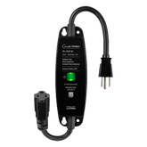 Enchufe inteligente para exteriores de 120 V y 15 A para iluminación y motores de 1/2 HP, con control Pico directo o app y geovallado mediante Smart Bridge, Caseta Wireless