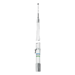 Antena Marina HF SHAKESPEARE 390 / Fibra de Vidrio / 2-30 MHz / 1 kW / 2 Secciones / Requiere Sintonizador / Resonancia 10.8 MHz