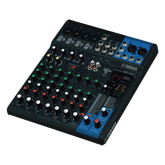 Mezcladora de Audio | 10 Canales | Perillas | 4 Entradas de Micrófono/Línea | 3 entradas Estéreo | Efectos | USB