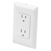 Contacto Inteligente de Pared Doble 120, 15A, con Supresor de Picos Tipo A.
