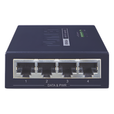 Inyector High PoE, de 4 Puertos Gigabit de Entrada, 4 Puertos PoE 802.3af/at Gigabit de Salida Para Cada Puerto, Hasta 30 W por interfaz