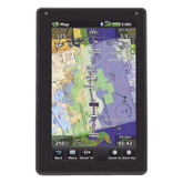 Navegador portátil aera 760, muestra información de trafico aéreo y una excelente visualización por medio de su pantalla con visión 3D touch screen.