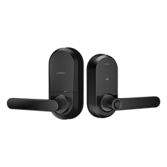 Cerradura Inteligente Wi-Fi / Escáner de Huella Digital / Teclado Táctil / Compatible con App / 8 Baterías AA / Puerta Interior y Exterior / Función Normalmente Abierto / FCC Clase B