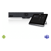 Barra de Videoconferencia A10 de Yealink para Salas Pequeñas con Android Integrado para Microsoft Teams y Modo BYOD - Incluye Panel Touch