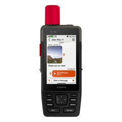GPS Táctico Multifuncional H1i Plus / Pantalla TFT Transflectiva 3.5" / Multibanda / GPS+Galileo+BeiDou+QZSS+IRNSS / Cámaras Frontal 5MP + Trasera 8MP / IP67 MIL-STD-810 / Batería 48h inReach / 64GB Memoria