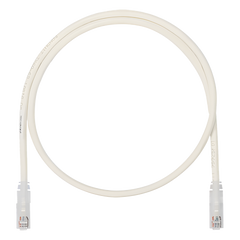 Cable de Parcheo UTP, Cat6A, 24 AWG, CM, Color Blanco, 2.74 Metros (9 Pies)