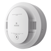 Detector combinado de humo y monóxido de carbono, fotoeléctrico y electroquímico, alimentado por baterías AA, paquete de 6