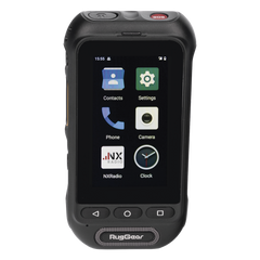 Radio PoC LTE RugGear RG360 / Altavoz 2W 105 dB / 3GPP Mission-Critical PTT / IP68 y MIL-STD-810H / Batería Extraíble 3000 mAh / 197 g / Multi APN
