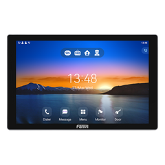 Monitor Audio/Video IP/SIP para interior, Wi-Fi, pantalla táctil de 10.1", Apertura remota