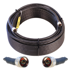 Jumper Coaxial con Cable Wilson-400 | Conector N Macho en los Extremos | 30.48 Metros (100 Pies) de Longitud
