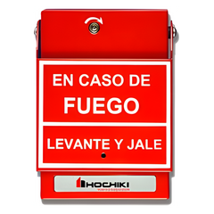 Estación De Jalón Convencional De Doble Acción, Color Rojo, Texto En Español (0600-01230) Incluye varilla de vidrio