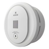 Detector de humo fotoeléctrico autónomo compacto con baterías AA reemplazables, pieza individual