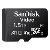 Memoria microSD SanDisk 1.5TB (1500 GB) / Alta Resistencia / Videovigilancia / Clase 10