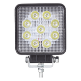 Luz de trabajo de 9 LED , 2300 Lúmenes, 27 Watts, 10-30 Vcc, IP67