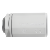 Conector de tubería rígida a caja (Racor), PVC Auto-extinguible, de 25 mm