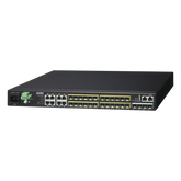Switch Core Capa 3, 24 Puertos SFP 100/1000X, 8 Puertos Compartidos Gigabit Ethernet, 4 Puertos SFP de 10 Gbps