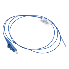 Pigtail de Fibra Óptica LC Simplex, Monomodo OS2 9/125, 900um, Color Azul, 1 Metro (3.28 Pies)