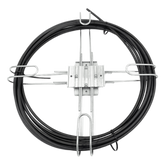 Raqueta para Almacenamiento de Cable para Poste de 300 a 600 mm