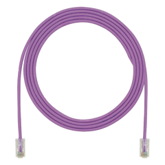 Cable de Parcheo UTP, Cat6A, 24 AWG, CM, Color Violeta, 20 Metros (65.62 Pies).