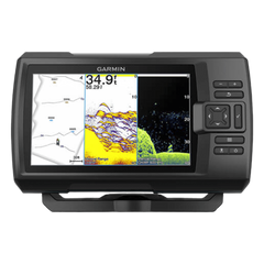STRIKER Vivid 7cv / Pantalla WVGA a Color 7" / Incluye Transductor GT20-TM / GPS Integrado / Sonda Tradicional y ClearVü / Frecuencias 50-800 kHz / Potencia 500 W / IPX7 / Quickdraw Contours / Conectividad Wi-Fi