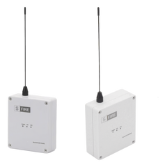Kit Inalámbrico de Largo Alcance / Transmisor 12Vcc + Receptor 2 Salidas / 2,500 m (8,202 ft) / 433.92 MHz / Contacto Seco / -20°C a +80°C