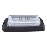 Luz Auxiliar Ultra Brillante X13 de 4 LEDs, Color Azul, con mica transparente