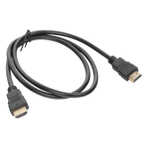 Cable HDMI de 1 Metro (3.28 pies) (High Speed) / Resolución 4K / Soporta Canal de Retorno de Audio (ARC)/ Soporta 3D / Blindado para Reducir Interferencia / Chapado en Oro / Alta Resistencia y Durabilidad.